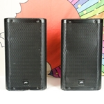 Used Peavey RBN110 Powered Speaker PAIR, 1050 Watts, DSP, Ribbon Driver ISS30025