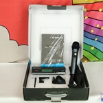 Used Sennheiser XSW35A - XS Series Wireless System with E835 Microphone Element Handheld Transmitter - With box & manual ISS29951