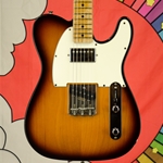 Used 1997 Fender California Fat Telecaster Electric Guitar, Humbucker, Sunburst ISS30031