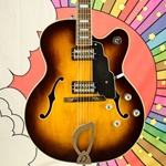 Dearmond Used DeArmond by Guild X-155 Electric Hollowbody Guitar, Antique Burst ISS30146