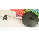 Used Roland CY-8 Dual Trigger V-Drum Cymbal Pad w/ Cymbal Arm and Clamp ISS30188