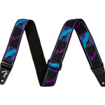 Jackson Neon Monogrammed Strap, Blue and Purple, 2" 0990681305