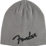 Fender® Logo Beanie, Charcoal Heather Gray, One Size 9106111708