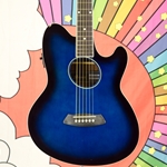 Ibanez Talman TCY10E Acoustic Electric Guitar, B Stock, Blue Burst TCY10ETBSB
