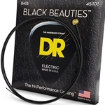 DR Black Beauties Coated Steel Bass Guitar Strings - .045-.105 Medium BKB-45