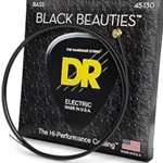 DR Black Beauties Coated 5 String Steel Bass Guitar Strings - . .045-.125 Medium 5-string BKB5-45