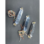 Lace Sensor Used LACE Sensor "Chrome Dome" 3-Pack Single Coil Pickups - Chrome ISS30433