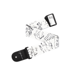 D'addario D'Addario John Lennon Art Series Polyester Strap - John & Yoko 50JL02