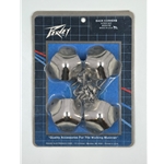 NOS Peavey Chrome Amp Back Corners 4-Pack (0005150), Made in USA ISS30536