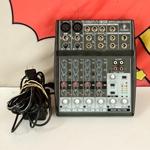 Used Behringer Xenyx 802 8-Input 2-Bus Mixer, Power Supply ISS30715