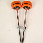 Used (PAIR) Pearl B300W Demon Drive Control Core Wood Beaters ISS30461