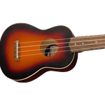 Fender Venice Soprano Uke, Walnut Fingerboard, 2-Color Sunburst 0971610503