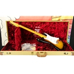Used 2024 Fender 70th Anniversary American Vintage II 1954 Stratocaster, Maple Fingerboard, 2-Color Sunburst, Hardcase ISS30900