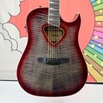 Ibanez Altstar Acoustic - Electric Guitar - Red Doom Burst ALT50FA-RDB