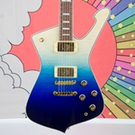 Ibanez Iceman Series Electric Guitar - Transparent Blue Gradation IC420FM-TBG