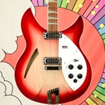 2000 Rickenbacker 360 360V64 Fireglo Semi Hollow Electric Guitar, Hard Case ISS30958