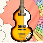 Used Hofner Hi-Series B-Bass Icon Violin Bass, Hard Case ISS30959