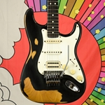 1992 Fender USA Floyd Rose Classic Stratocaster, X2N Dimarzio, Heavy Relic ISS30863