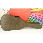 60's Vintage Harmony Acousitc Guitar Chipboard Case ISS31254