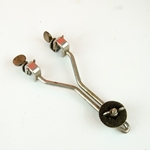 20-30's Ludwig Clip On Bass Drum Mounted Cymbal Holder Mount ISS31260