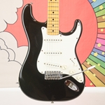 1981 Fender Stratocaster Electric Guitar, Black, Hardcase ISS31093