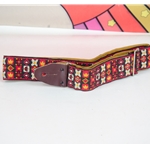 ace Ace original 1960's Vintage Jimi Hendrix woodstock Xs and Os Guitar strap ISS29343