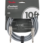 Fender Contour™ Instrument Cable, Inca Silver, 10' 0990571124
