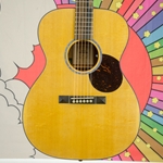 Martin 000-10E Shawn Mendes Road Series Acoustic Electric Guitar, FSC, gig bag 000-10ESHAWNMENDES