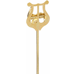 Slm Straight Trumpet Lyre Gold 500G