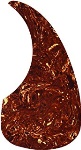 D'andrea Tortoise Pickguard - Teardrop Shape 376BS