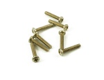 Wd Single Coil Pickup Height Screws - Chrome SPHC