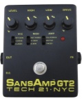 Tech 21 GT-2 SansAmp Tube Amp Emulator Pedal GT2