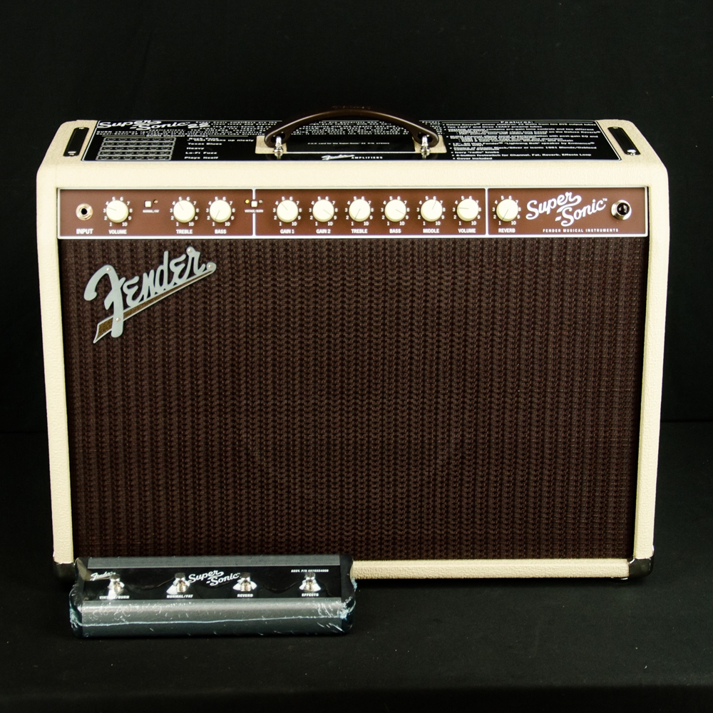 新品再入荷】 FENDER Super-Sonic 22 Combo Blonde フェンダー (お取り寄せ商品)(WEBSHOP) イシバシ器  通販 PayPayモール