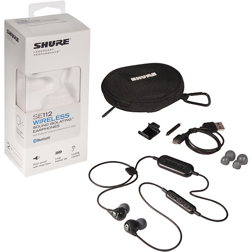 Uncle Ike's Music & Sound - Shure SE112-K-BT1 Earbuds