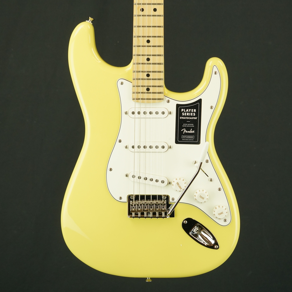 Uncle Ike s Music Sound 2021 Fender Player Stratocaster Maple Fingerboard Buttercream Electric Guitar 0144502534