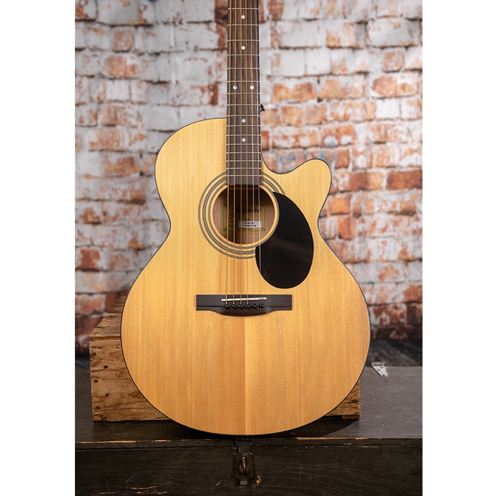Uncle Ike's Music & Sound Jasmine S34C Acoustic Guitar with Cutaway
