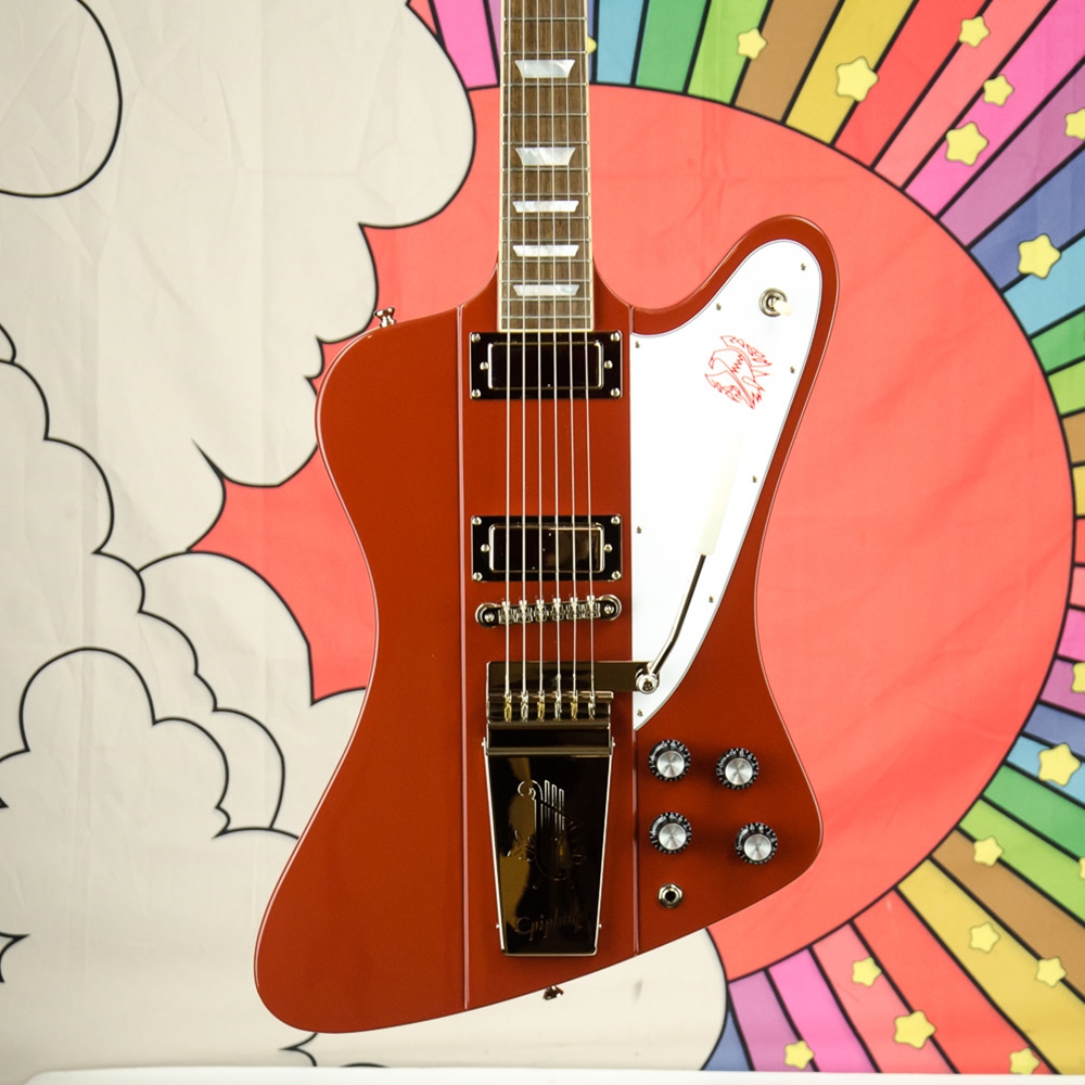 ギター Epiphone 1963 Firebird 1963 Firebird I Reissue, Cardinal Red | Epiphone