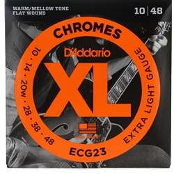 D'addario Chromes 10-48 Extra Light ECG23
