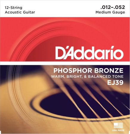 D'addario D'add 12 St. Med. (12-52). EJ39