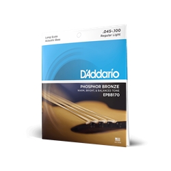 D'addario D'Addario Bronze Acoustic Bass Strings EPBB170