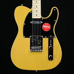 Squier Affinity Series Telecaster, Maple Fingerboard, Butterscotch Blonde Electric Guitar 0310203550