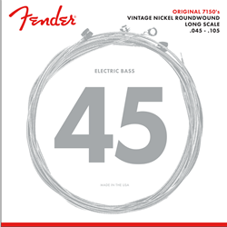 Fender 7150M Pure Nickel Long Scale Bass Strings - Medium