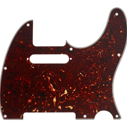 Fender Pickguard, Tele®, 8 Hole Mount, 4-Ply, Tortoise Shell 0992152000