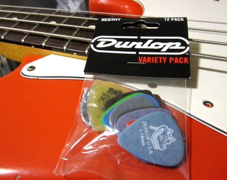 Dunlop Variety 12 Pick Pack Light / Medium PVP101