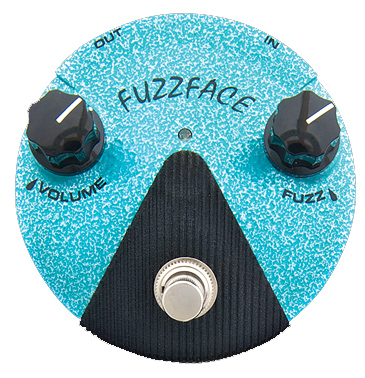 Dunlop Fuzz Face Hendrix Turquoise Mini FFM3
