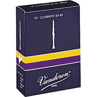 Vandoren 2.5 Bb Clarinet Traditional Series 10 Pack CR1025