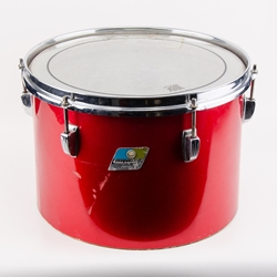 Vintage Ludwig 13" Concert Tom in Red Silk UDH87