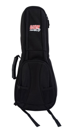 Gator 4G Style Gig Bag for Soprano Style Ukulele with Adjustable Backpack Straps GB4GUKESOP