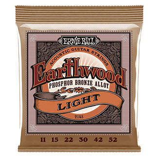 Ernie Ball Light Earthwood Acoustic Phosphor Bronze 11-52 2148