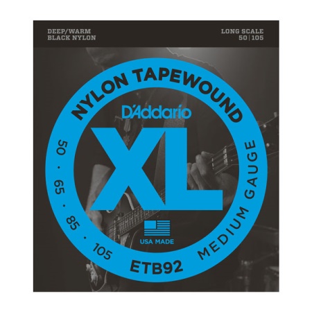 D'addario Tapewound Bass, Medium, 50-105 ETB92